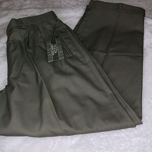 NWT ANDREW FEZZA 36x32 Pleated Dress Pants Unisex Cuffed Slacks